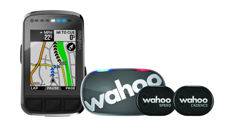 Wahoo ELEMNT BOLT V2 GPS CycleComputer Stealth Bundle